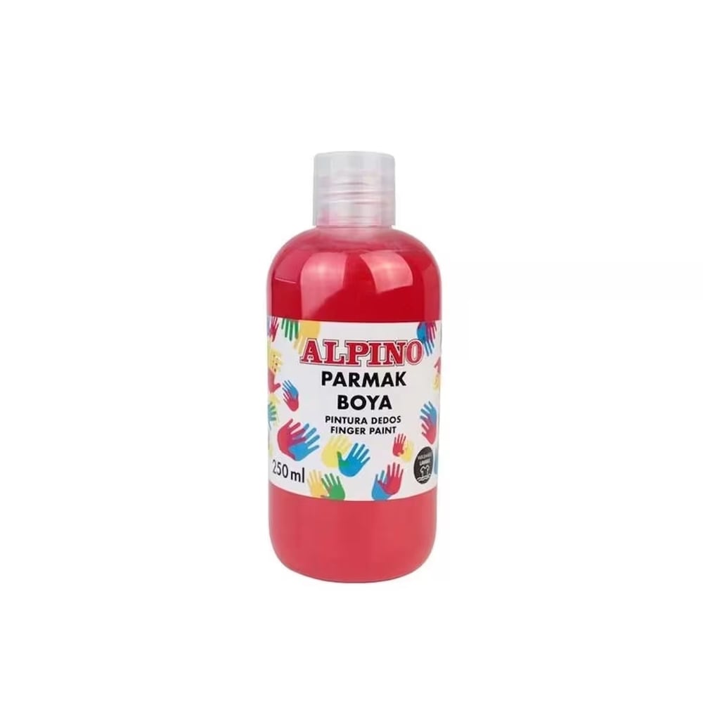 Alpino DD-030072 250 ml Parmak Boyası Kırmızı