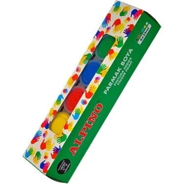 Alpino DD-030106 Parmak Boyası 6 Renk x 25 ml