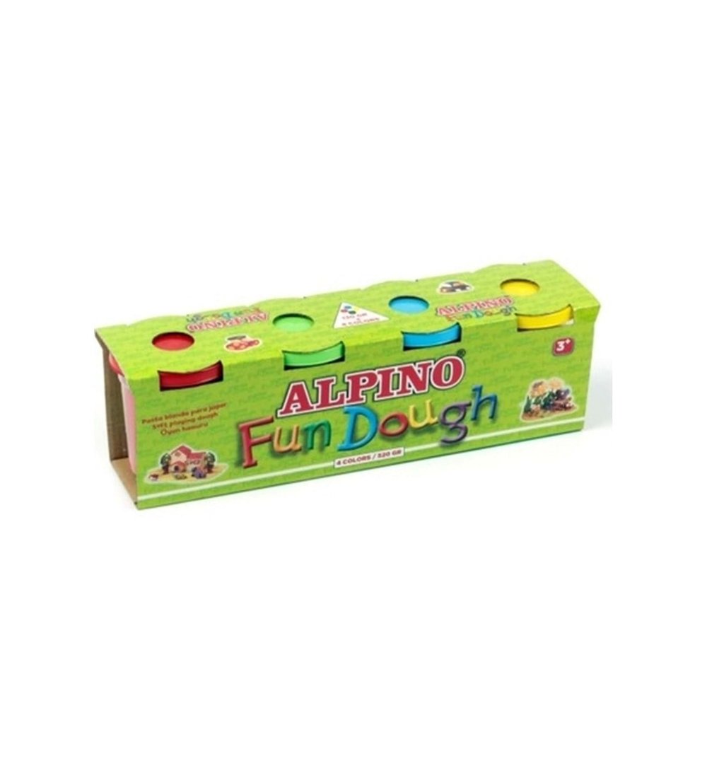 Alpino DP-000302 Oyun Hamuru 4 x 130 gr