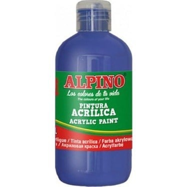 Alpino DV-000309 250 ml Akrilik Boya Koyu Mavi