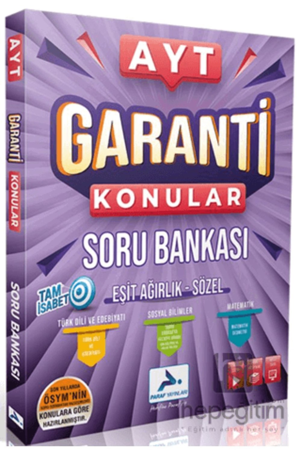 Ayt Garanti Konular Soru Bankası Eşit Ağırlık