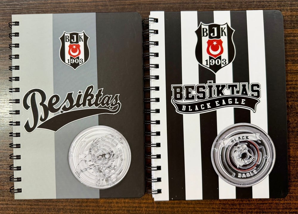 Beşiktaş A5 Defter Labirent Figürlü 80 Yaprak
