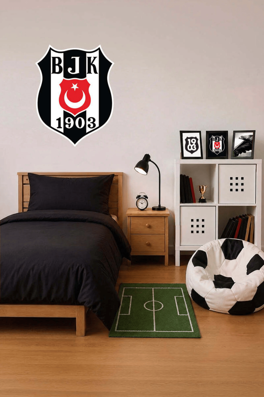 Beşiktaş Arma 40x50 cm Büyük Sticker