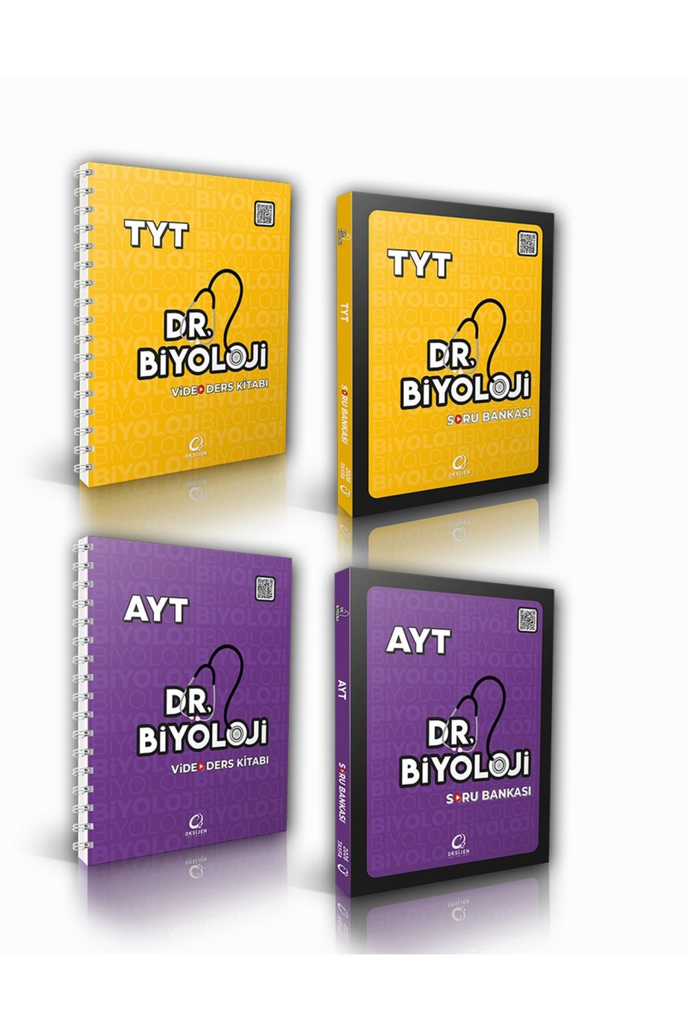 Dr. Biyoloji Tyt-Ayt Biyoloji Ders Kitabı & Soru Bankası (4 Kitap)