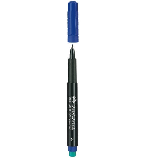 Faber-Castell Permanent Marker (S) Mavi