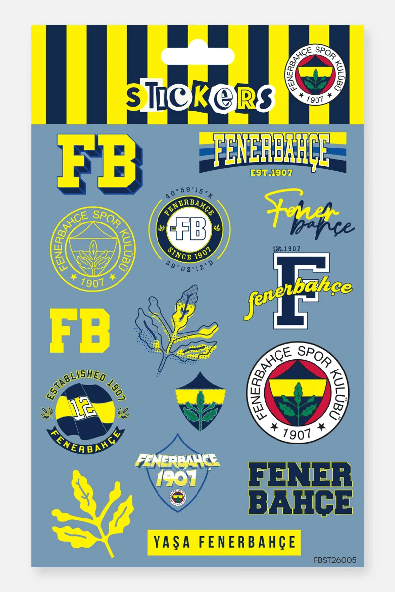 Fenerbahçe Buz Mavi Sticker