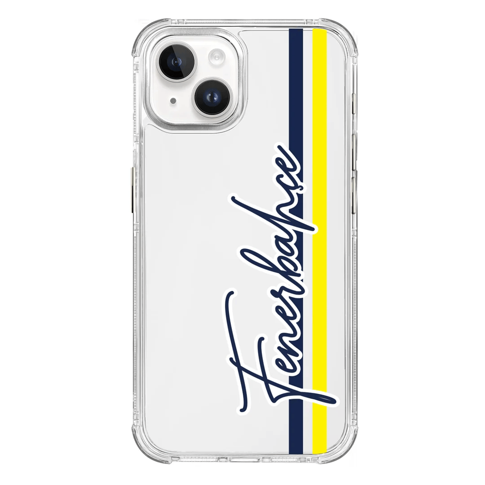 Fenerbahçe El Yazı Şeffaf iPhone 13 Pro Max Telefon Kılıfı