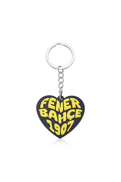 Fenerbahçe Kalp Silikon Anahtarlık