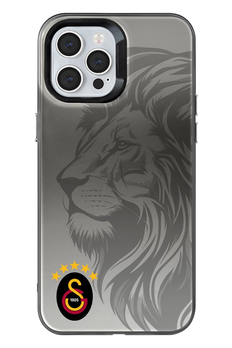 Galatasaray 5 Yıldız Aslan Premium iPhone 12 Pro Max Telefon Kılıfı