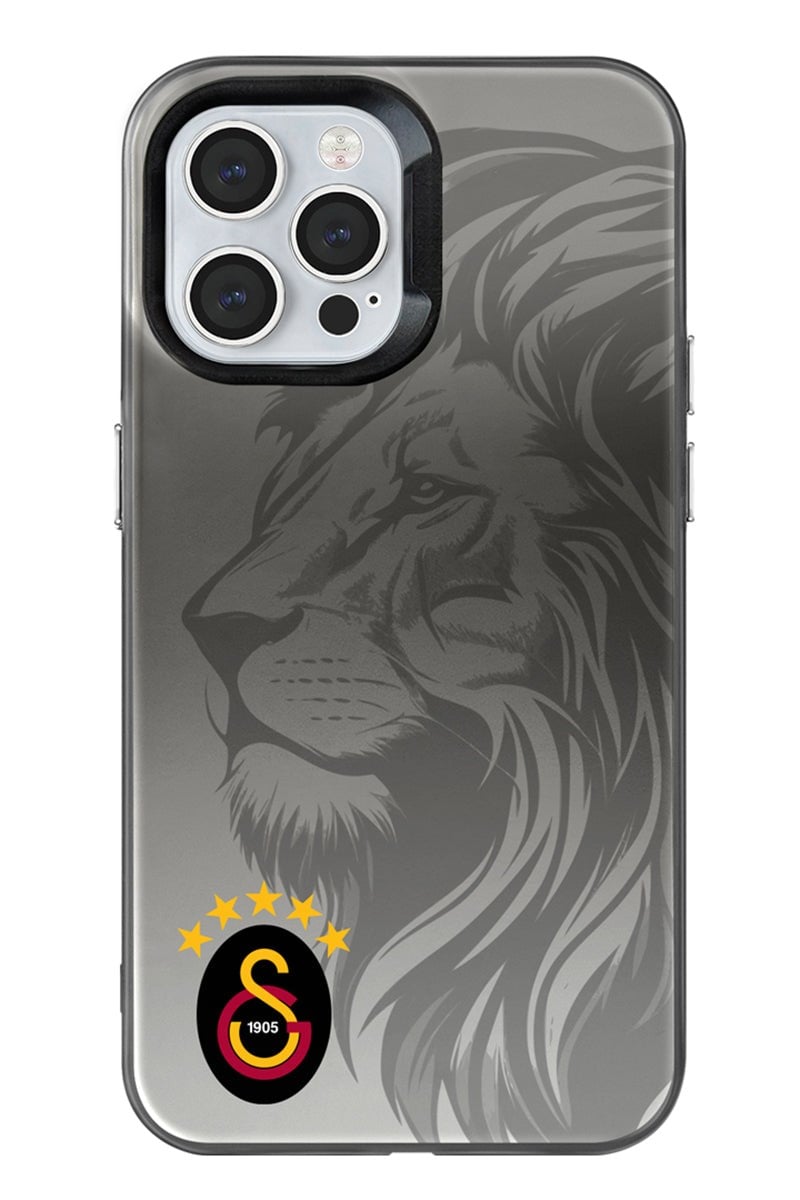 Galatasaray 5 Yıldız Aslan Premium iPhone 12 Pro Telefon Kılıfı