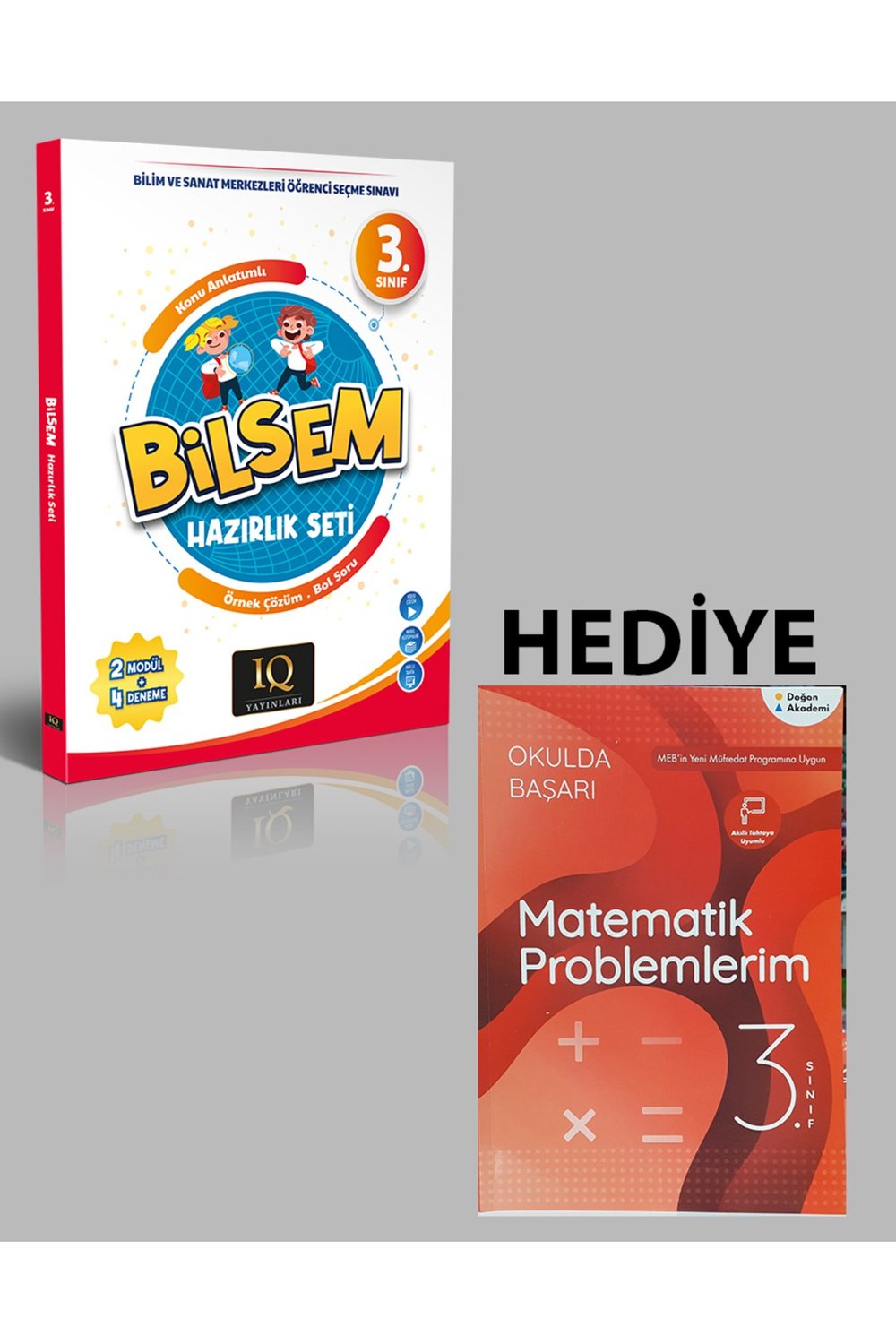IQ Yayınları 3. Sınıf Bilsem Hazırlık Seti+ Problem Kitabı Hediyeli