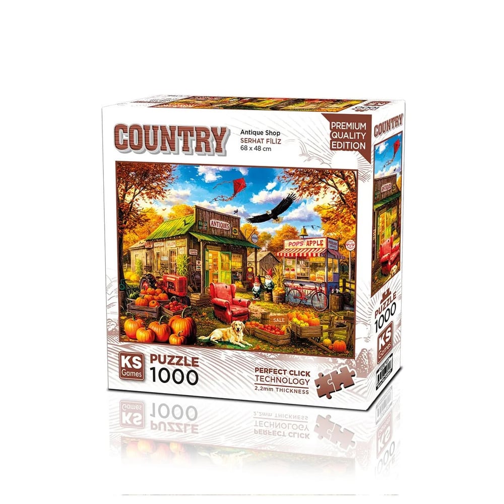 KS Games Antique Shop Adult Puzzle 1000 Parça 48x68 cm