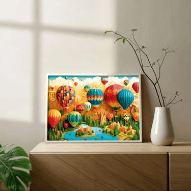 KS Games Hot Air Balloon Festival Adult Puzzle 500 Parça 34x48 cm