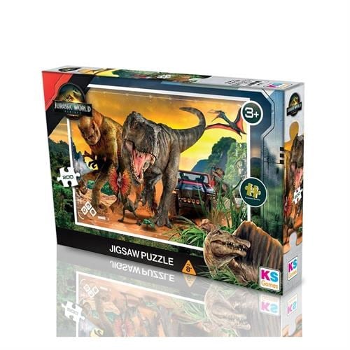 KS Games Jurassic World Child Puzzle 200 Parça 34x48 cm