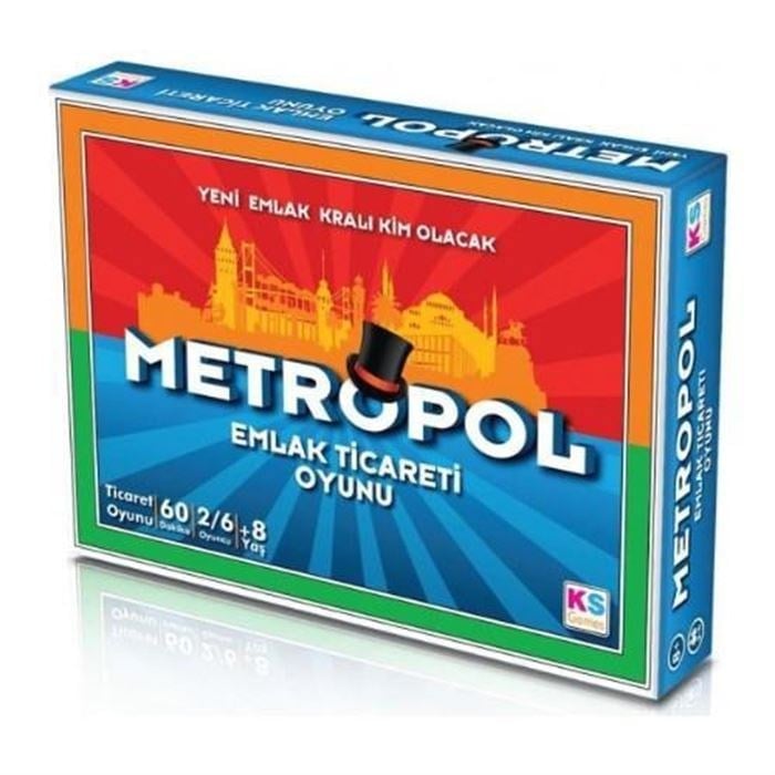 KS Games Metropol KS Board Games Kutu Oyunu