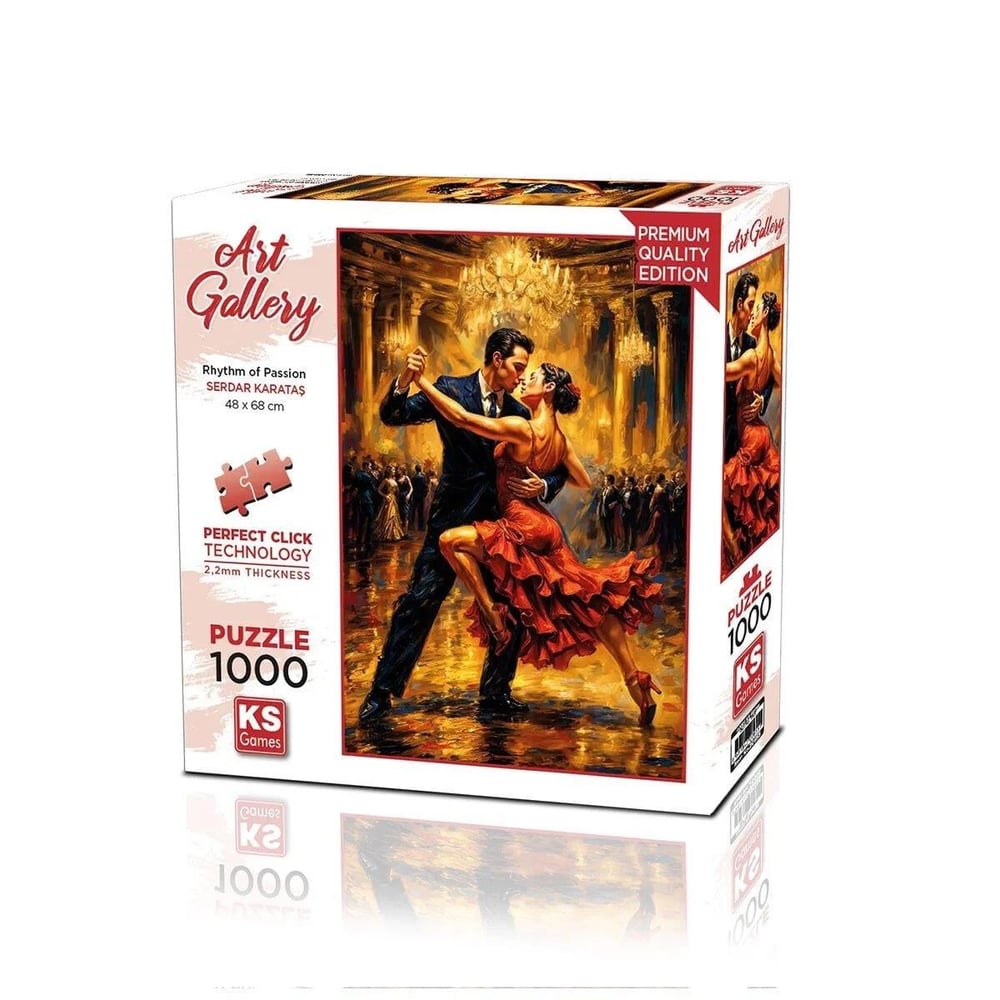 KS Games Rhythm of Passion Adult Puzzle 1000 Parça 48x68 cm