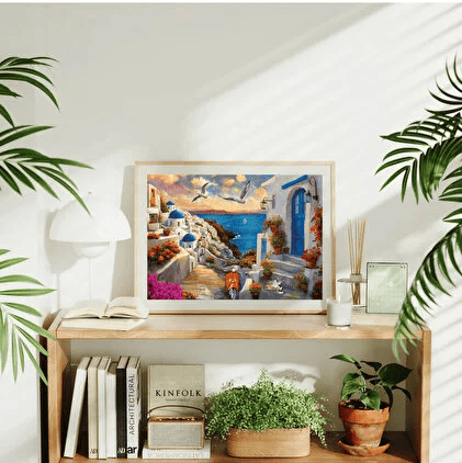 KS Games Santorini Adult Puzzle 500 Parça 34x48 cm