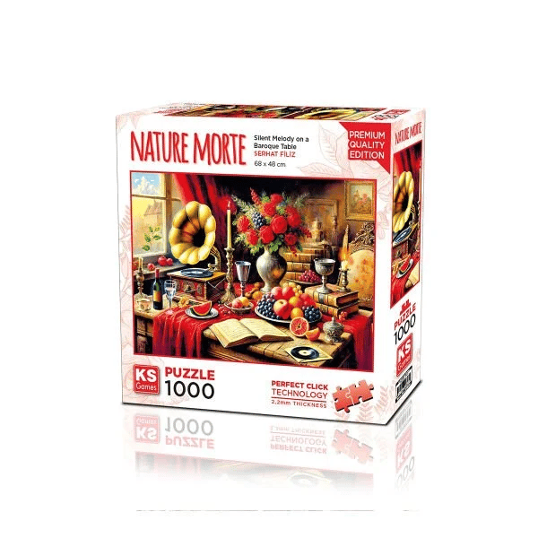 KS Games Silent Melody on a Baroque Table Adult Puzzle 1000 Parça 48x68 cm