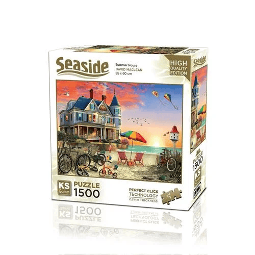 KS Games Summer House Adult Puzzle 1500 Parça 85x60 cm
