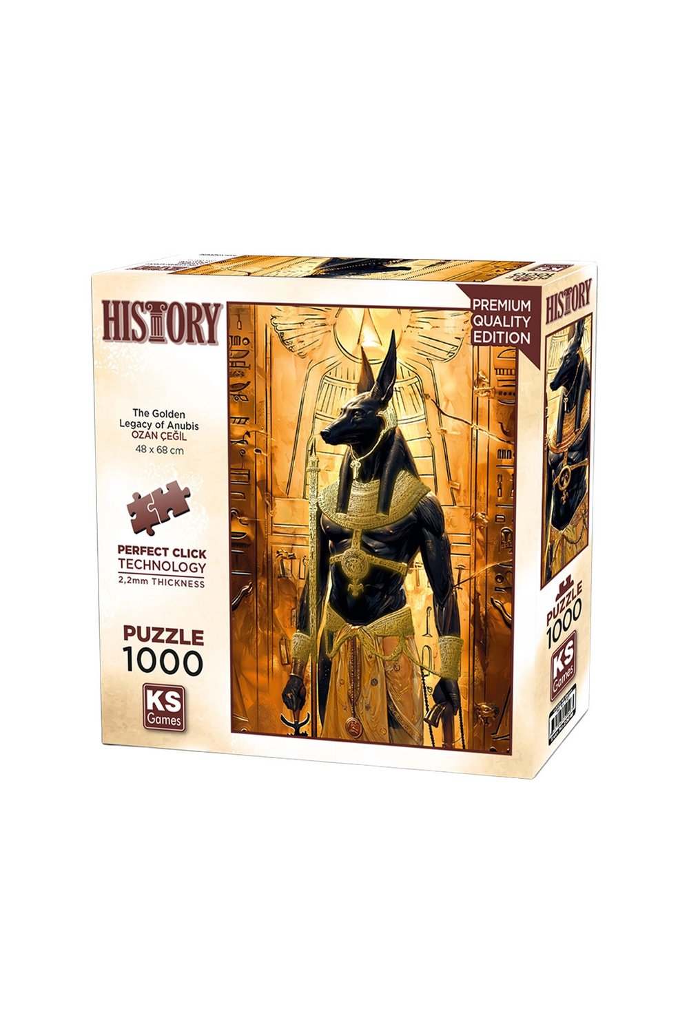 KS Games The Golden Legacy of Anubis Adult Puzzle 1000 Parça 48x68 cm