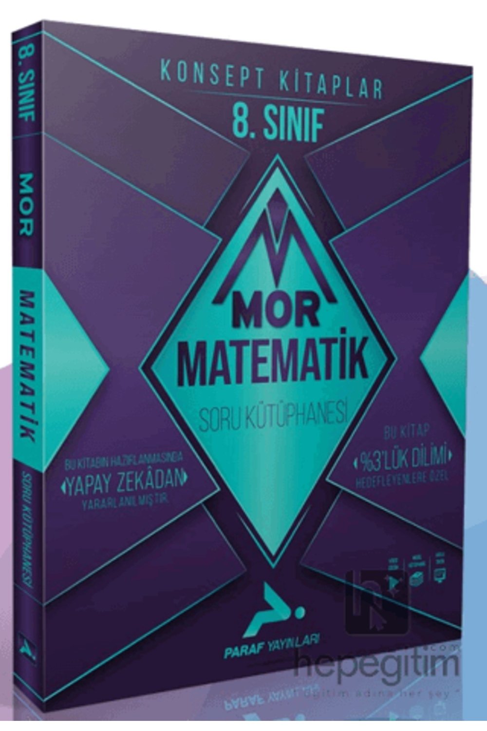Paraf 8. Sınıf Mor Matematik Soru Kütüphanesi