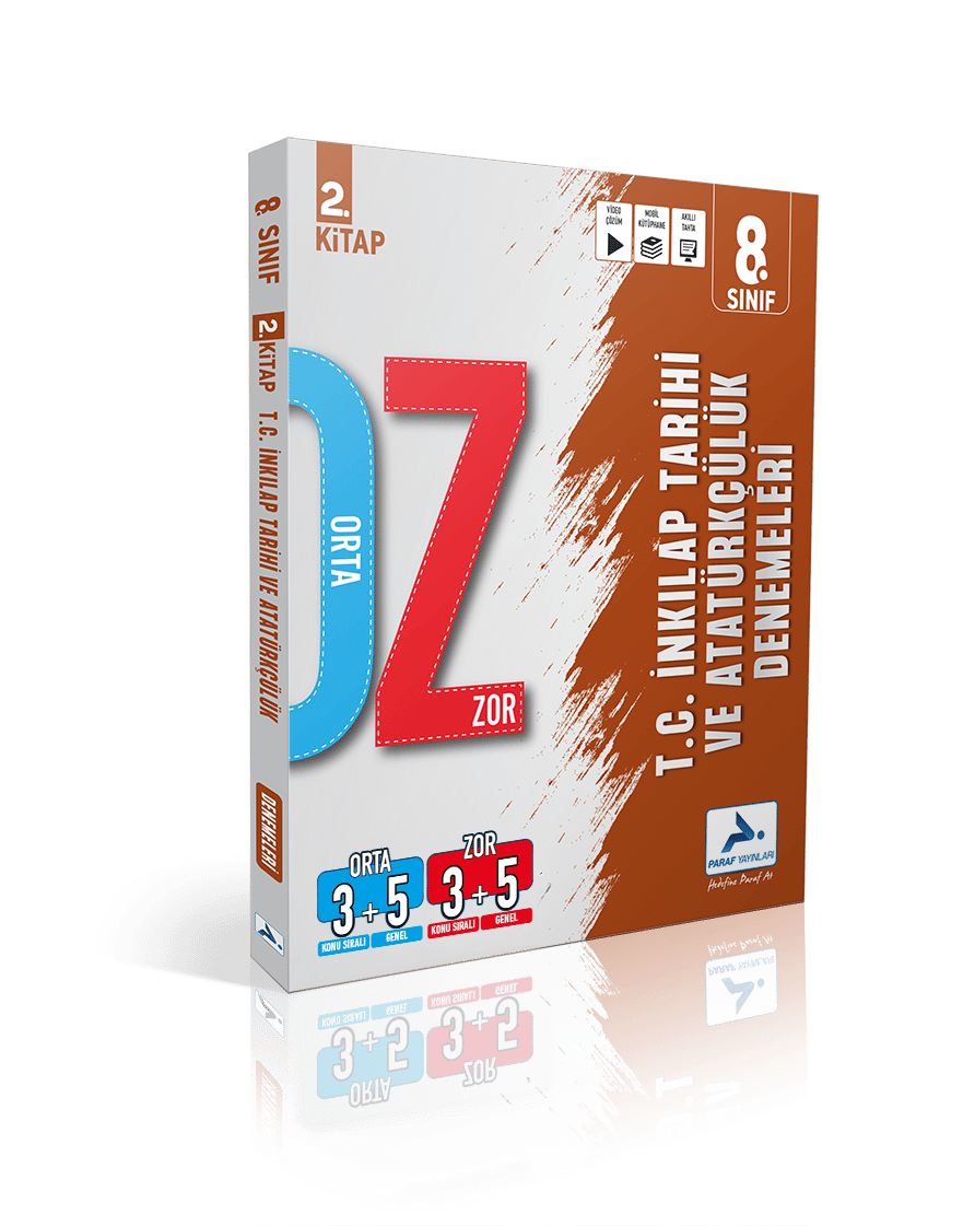 PARAF 8. Sınıf İnkılap Tarihi Orta Zor Branş Deneme | LGS Hazırlık