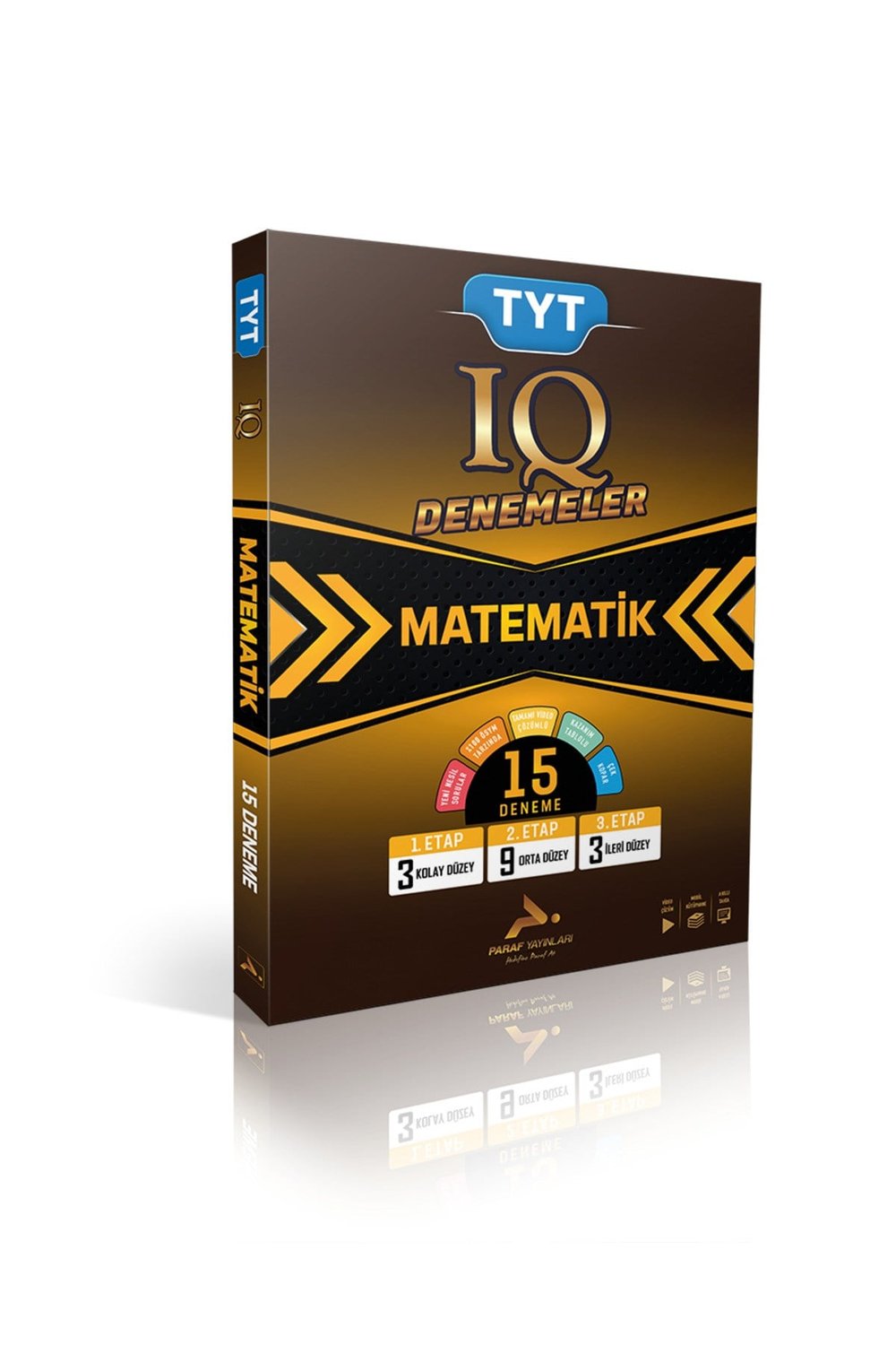 Paraf Tyt IQ Matematik Video Çözümlü 15 Branş Deneme