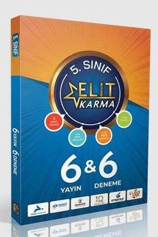 Paraf Yayınları Elit Karma 5. Sınıf Fasikül Deneme 6×6