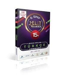 Paraf Yayınları Elit Karma 6. Sınıf Türkçe 15'li Konu Sıralı Denemeleri