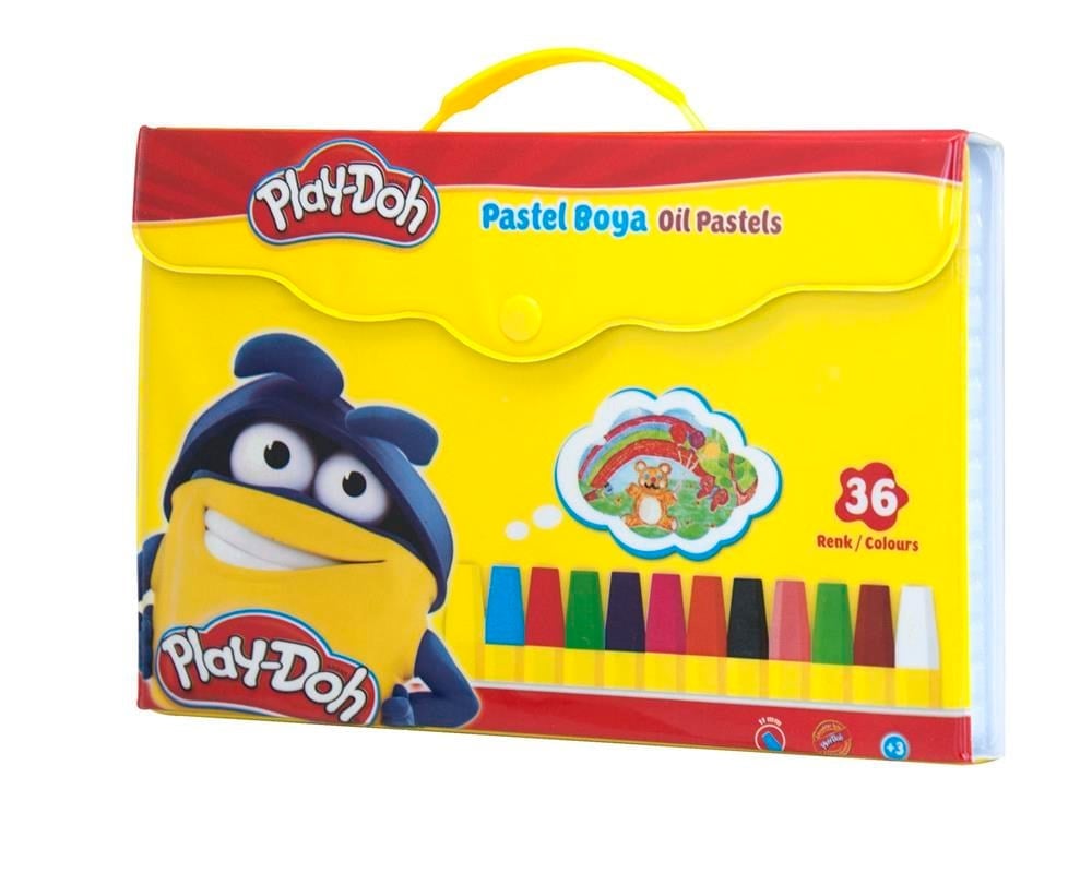 Play-Doh Pastel Boya Çantalı 36 Renk