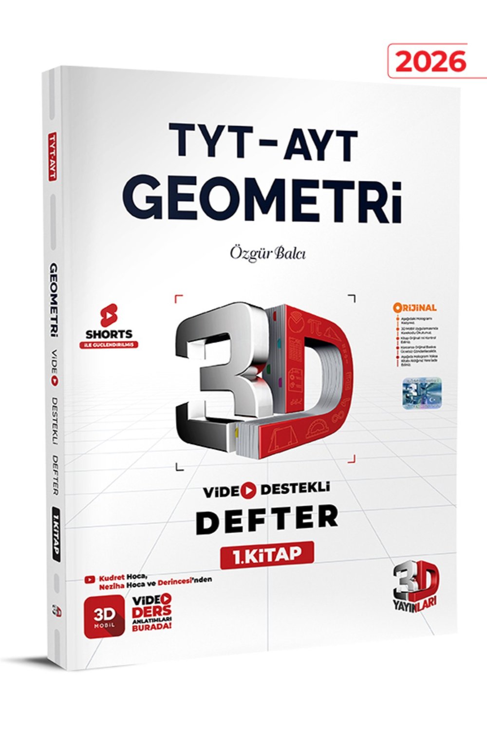 TYT - AYT Geometri Video Destekli Defter 1. Kitap