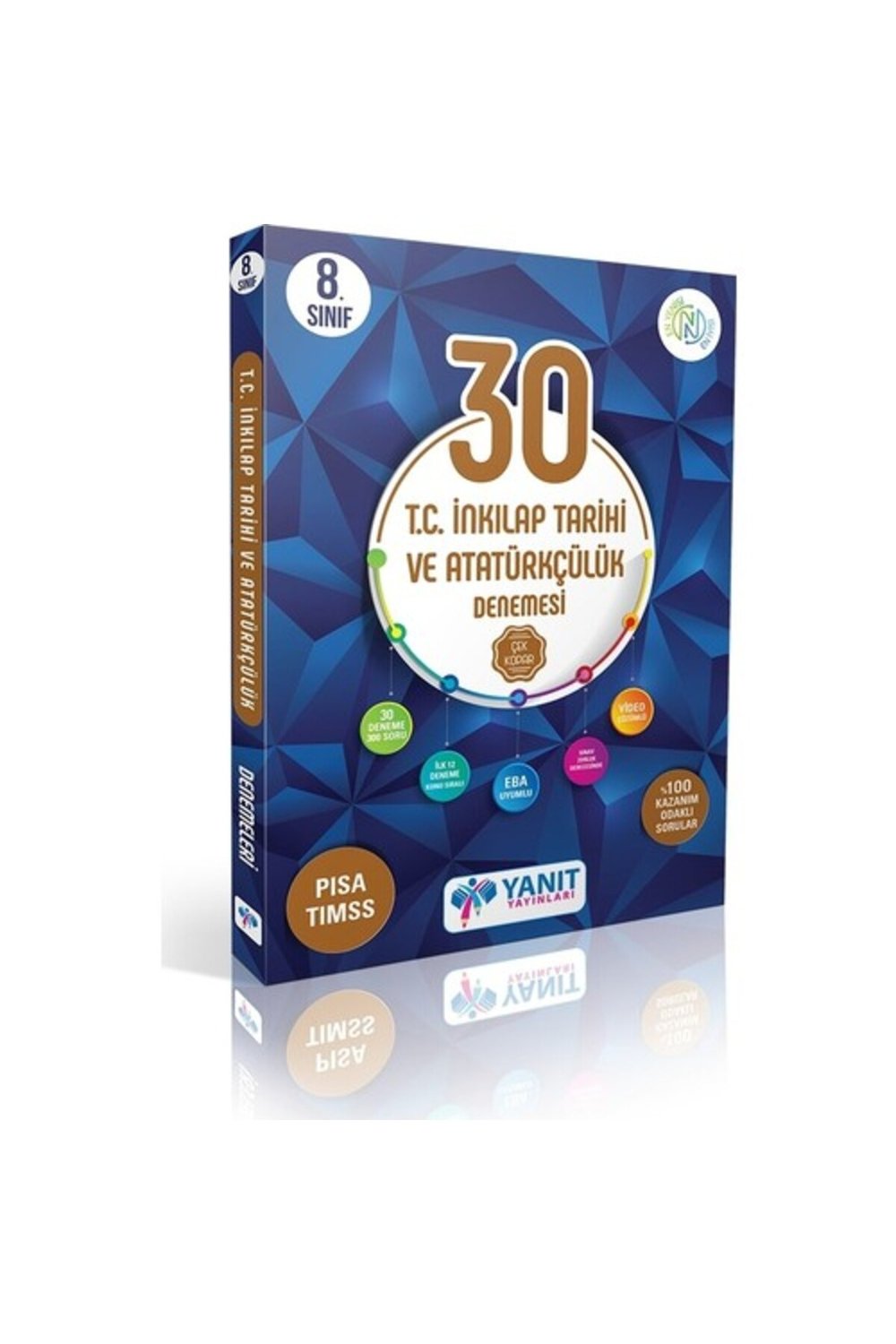 Yanıt 8. Sınıf Çözümlü 30 İnkılap Tarihi Branş Deneme / Kolektif / Yanıt Yayınları / 9786057587985