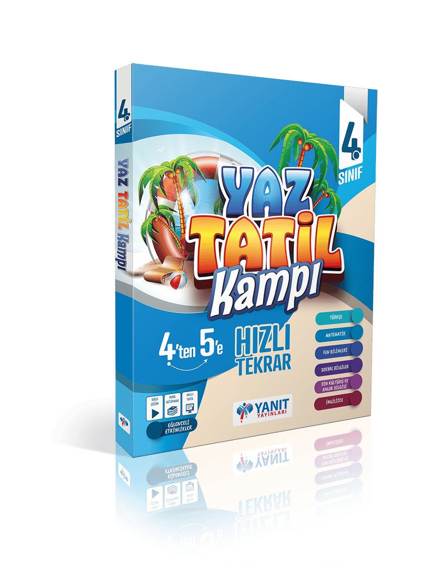 Yanıt Yayınları 4. Sınıf Yaz Tatil Kamp Kitabı