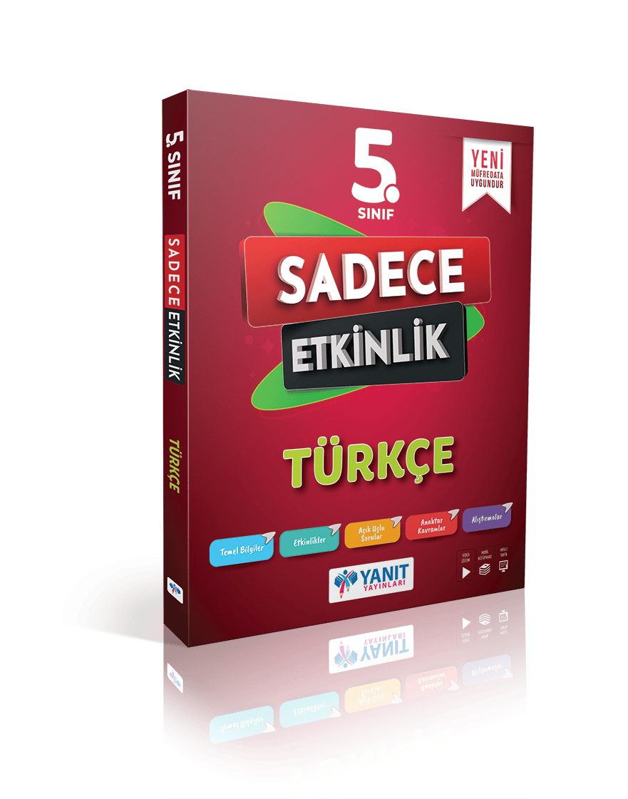 Yanıt Yayınları 5. Sınıf Türkçe Sadece Etkinlik