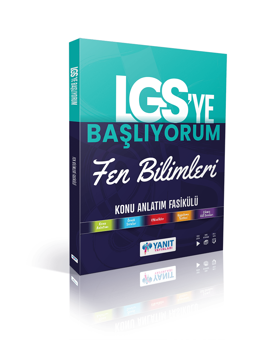 Yanıt Yayınları LGS'ye Başlıyorum Fen Bilimleri Konu Anlatım Fasikülü