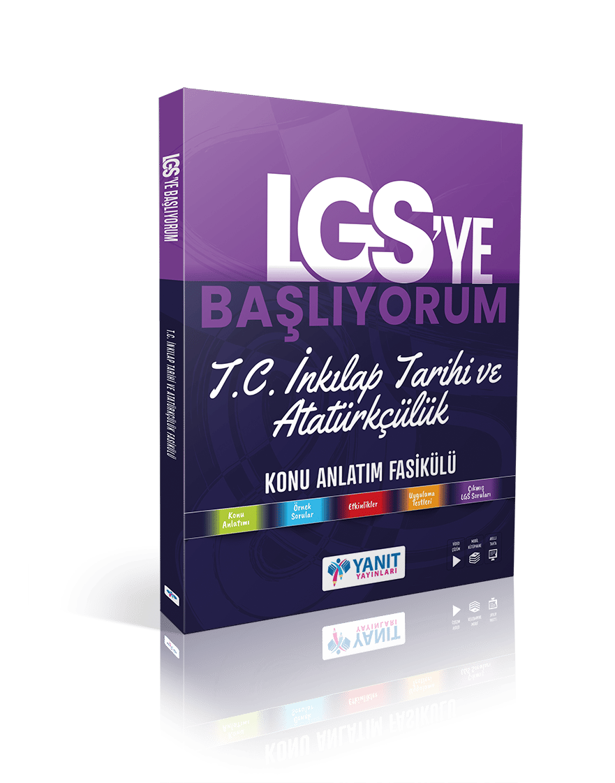 Yanıt Yayınları LGS'ye Başlıyorum İnkılap Tarihi Konu Anlatım Fasikülü