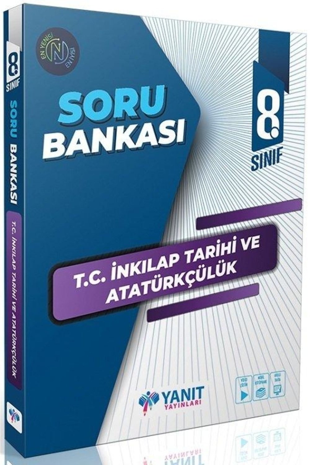 Yanıt Yayınları Yanıt 8. Sınıf Inkilap Tarihi Soru Bankası son basım 2024/2025 (312 syf.)