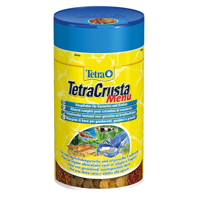 Tetra Crusta Menu Karides Kerevit ve Kabuklu Canlılar Yemi - 100ML