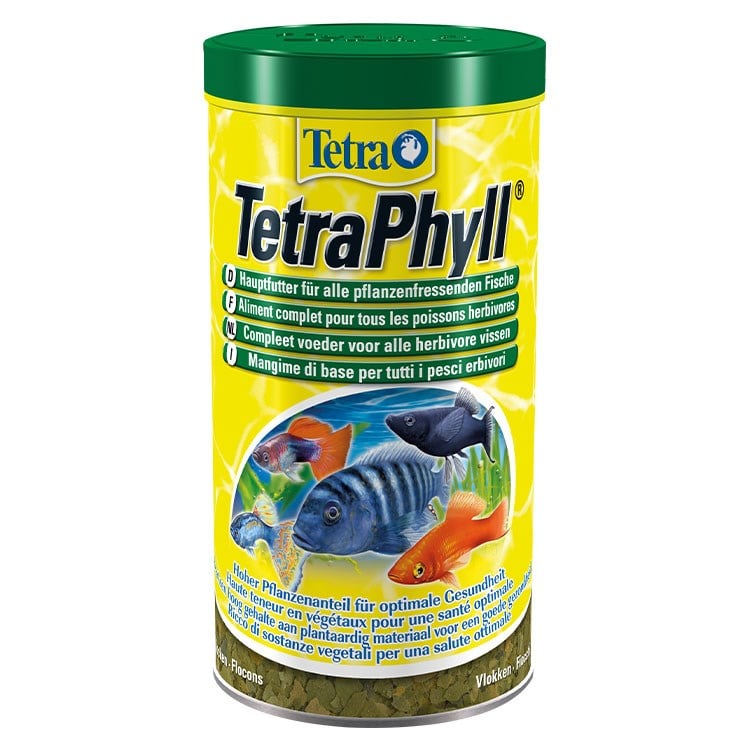 Tetra Phyll Flakes Bitkisel Tropikal Balık Yemi - 1LT