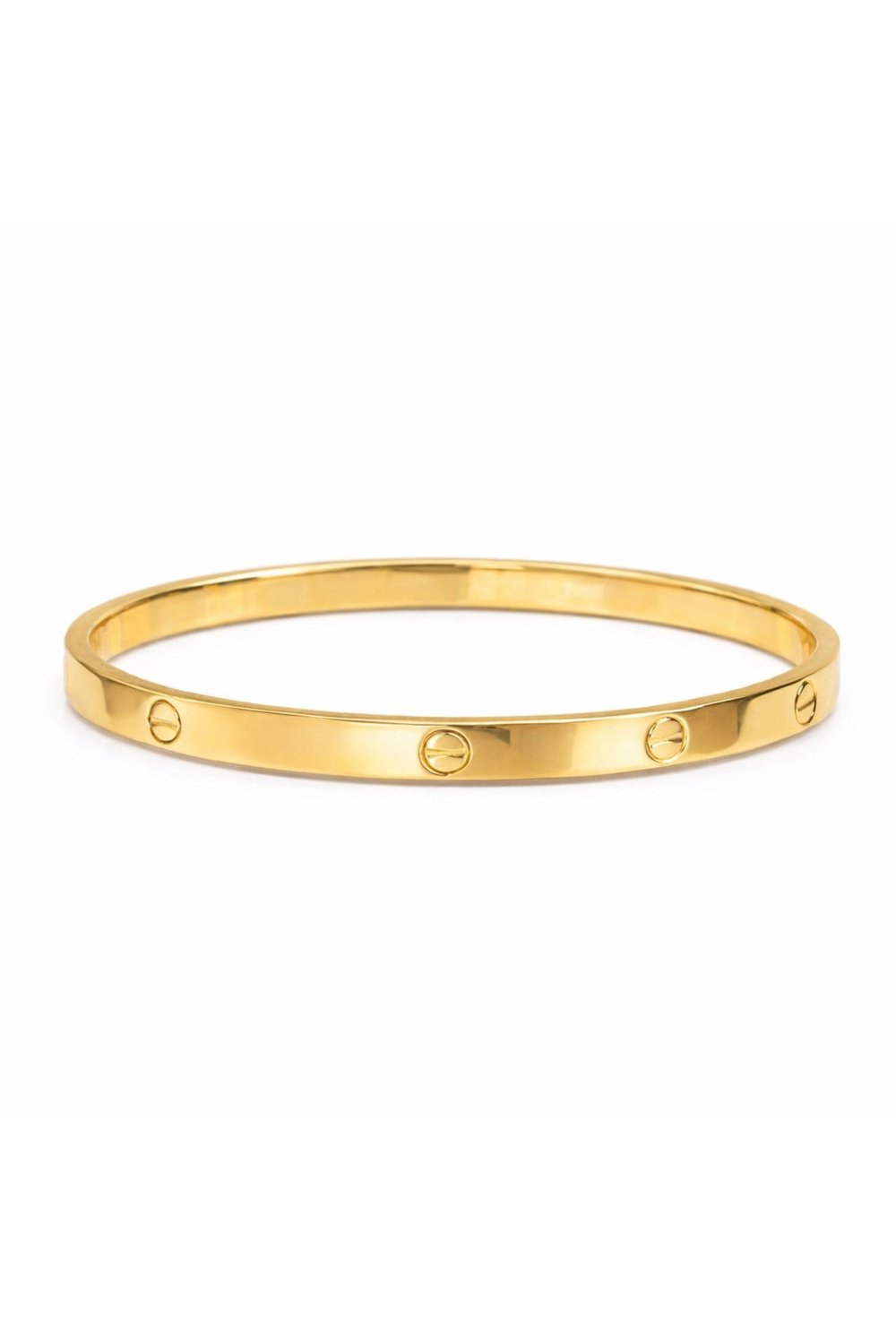 Elite Gold Kelepçe Bileklik – 925 Ayar Gümüş