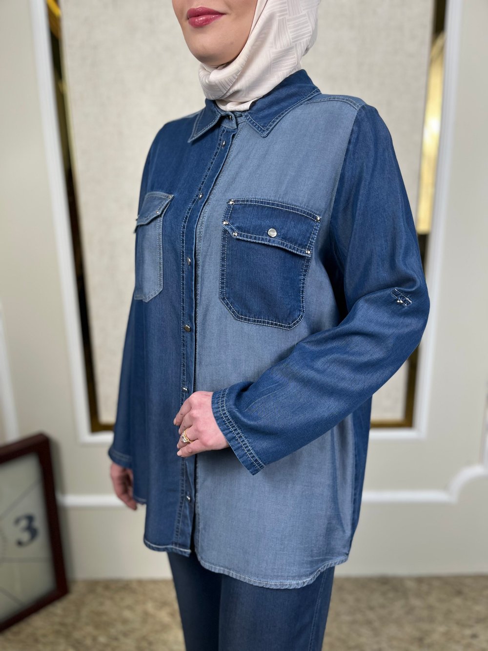 Tencel Gömlek 3028