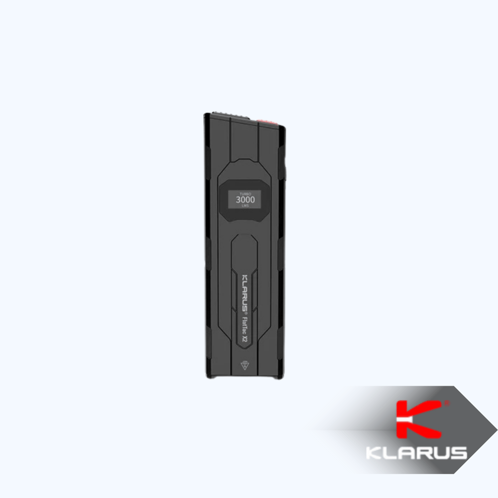 FlatTac X2 3000 Lümen Şarj Edilebilir Ultra İnce EDC Taktik El Feneri