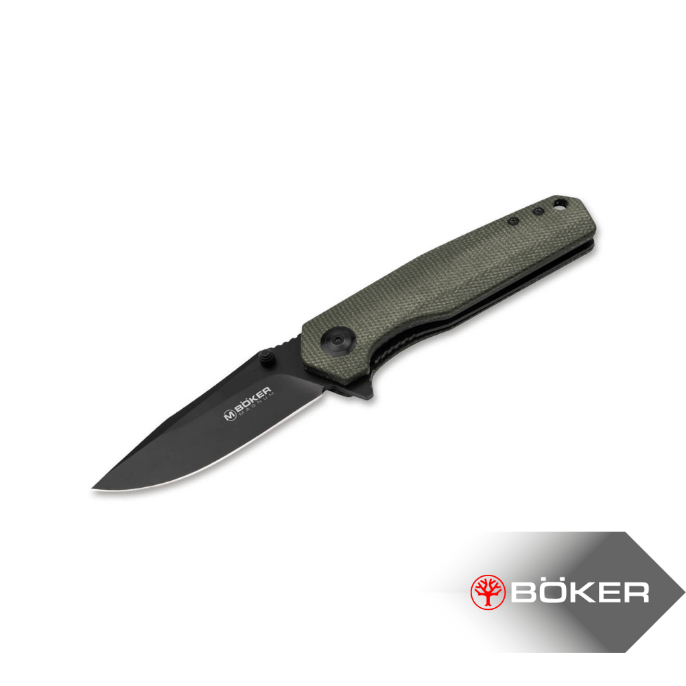 Magnum Field Flipper Yeşil Mikarta Gövdeli Katlanabilir Cep Çakısı