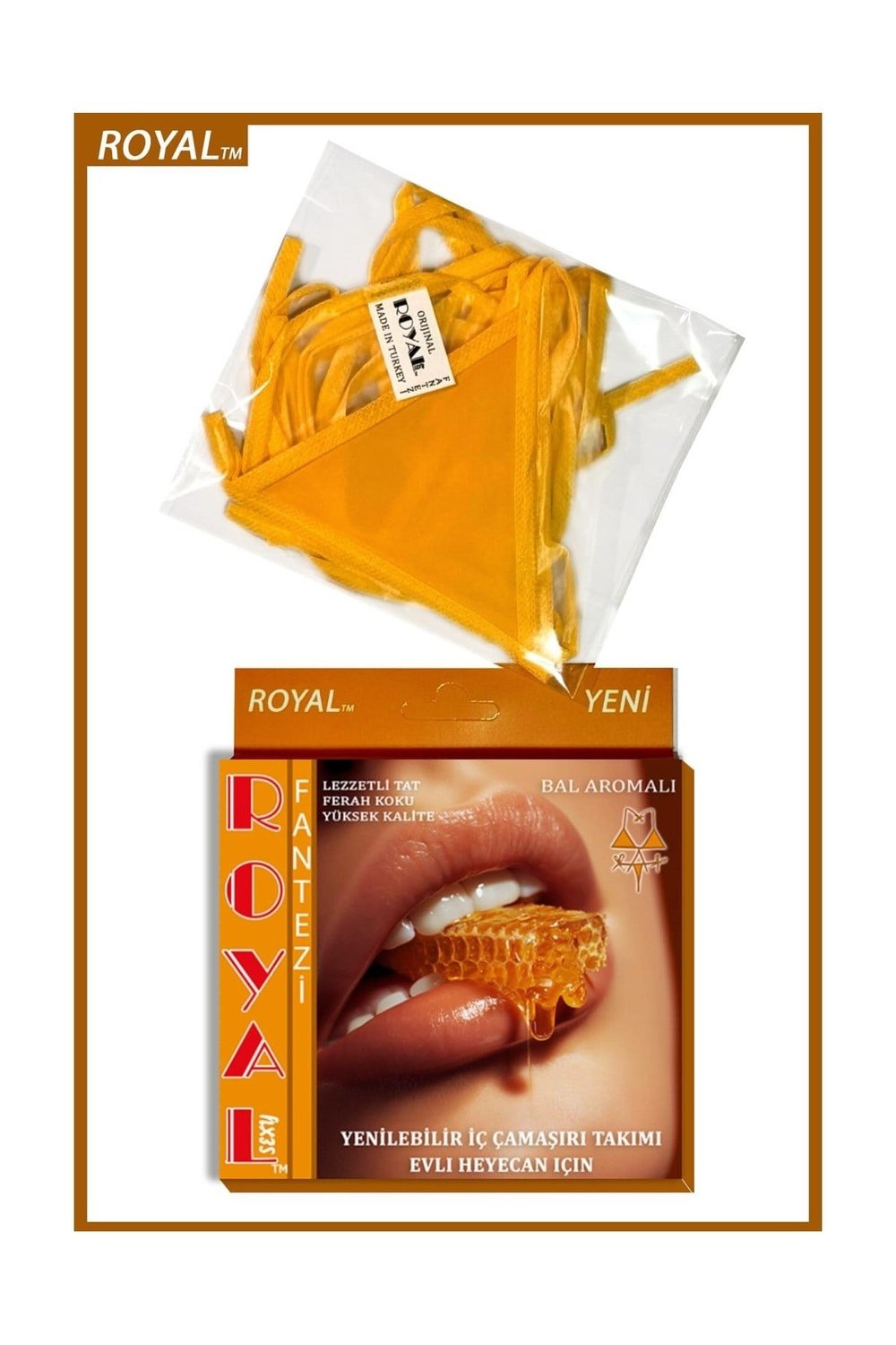Bal yenilir iç çamaşırı