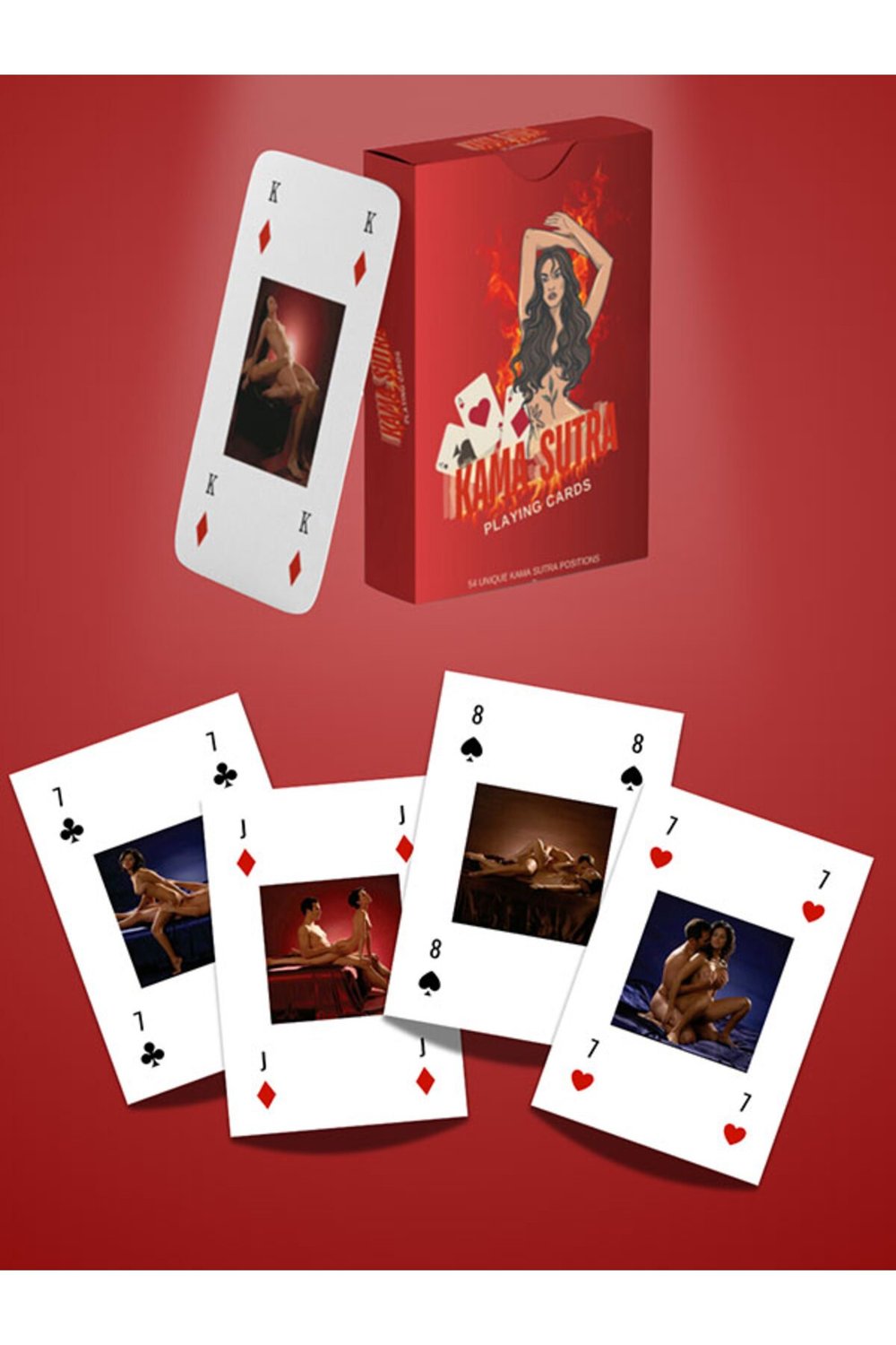 Kama Sutra Çift Kart Oyunu – Pozisyon & Görev Kartları – Sürprizli Eğlenceli Set