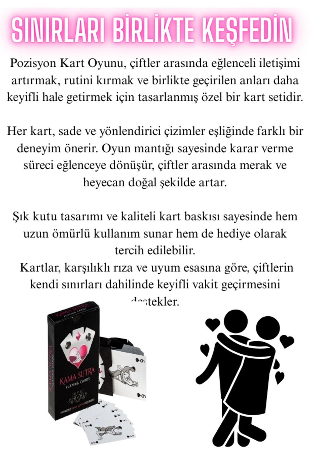 Kamasutra Oyun Kartı Kart-kamasutra Pozisyon Fantezi Kartı
