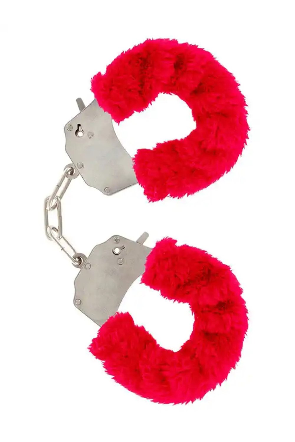 Metal Kelepçe Kırmızı Peluşlu