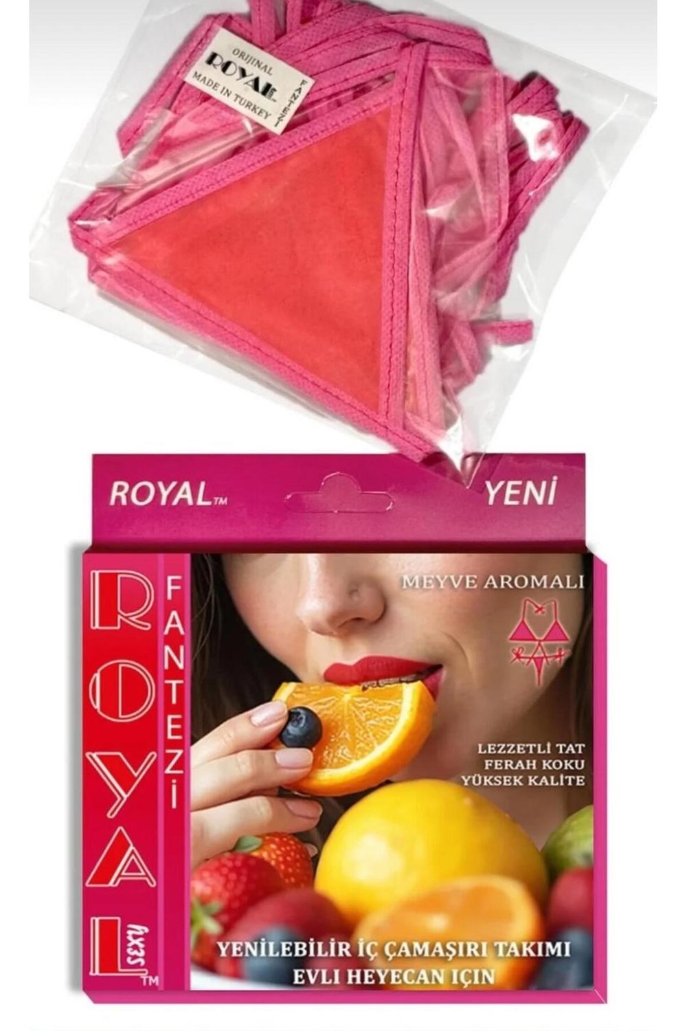 yenilebilir iç giyim takımı