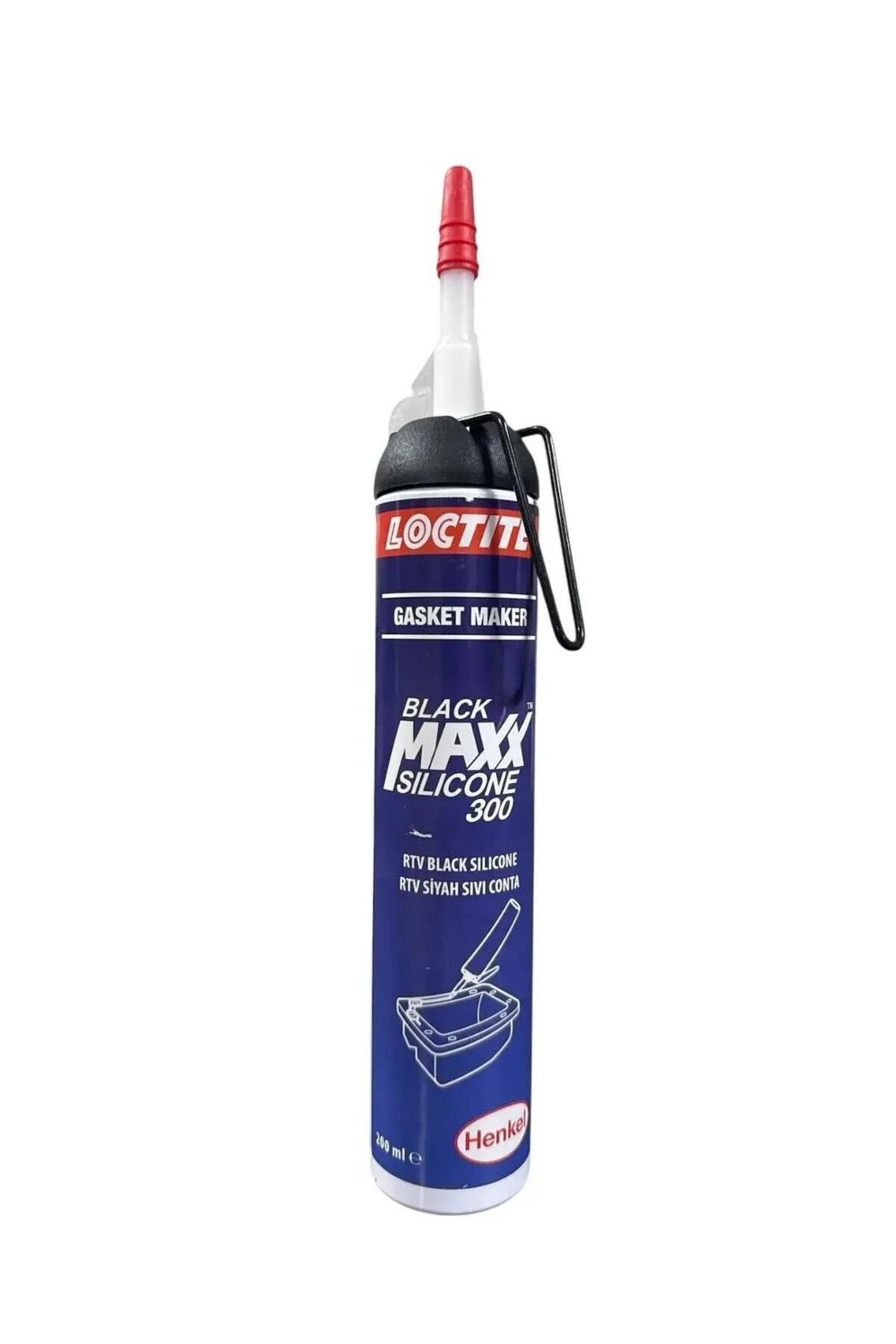 LOCTİTE BLACK MAXX 300 SİYAH SIVI CONTA 200ML