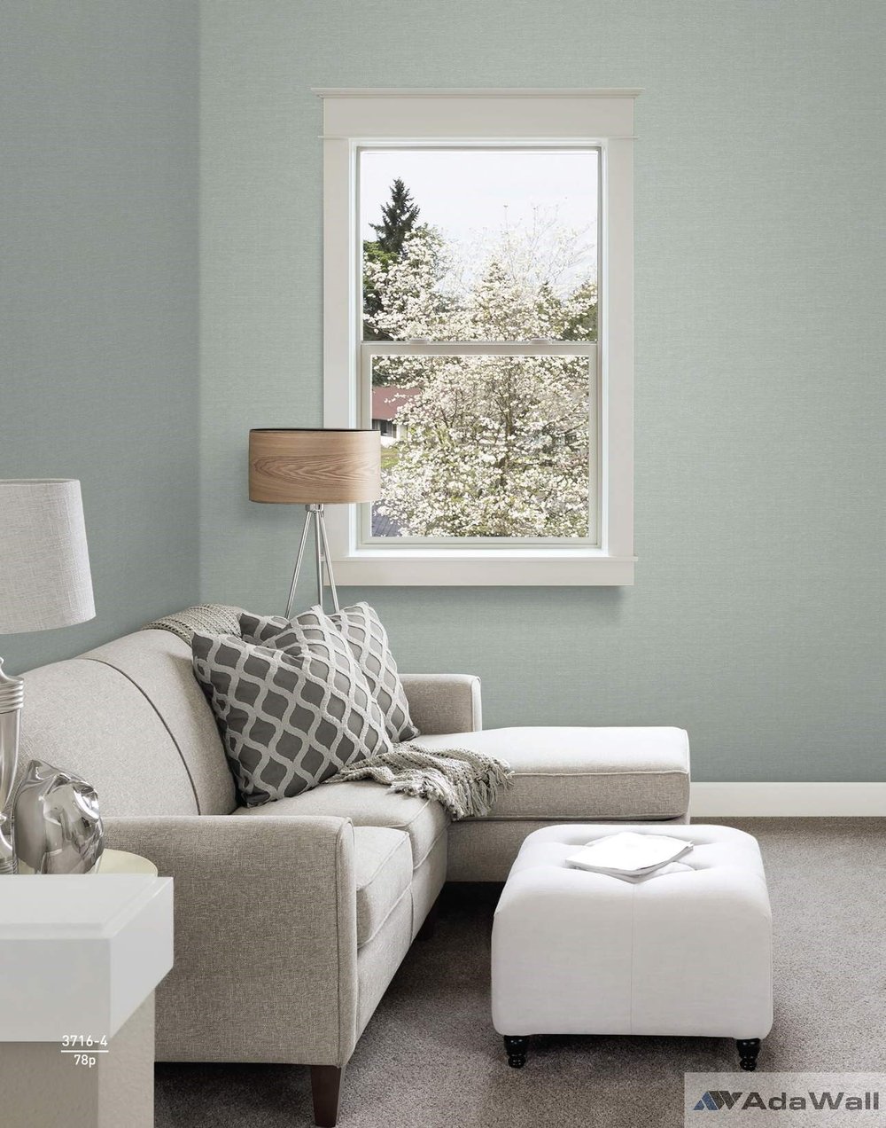 Adawall Alfa Düz Duvar Kağıdı 3716-4